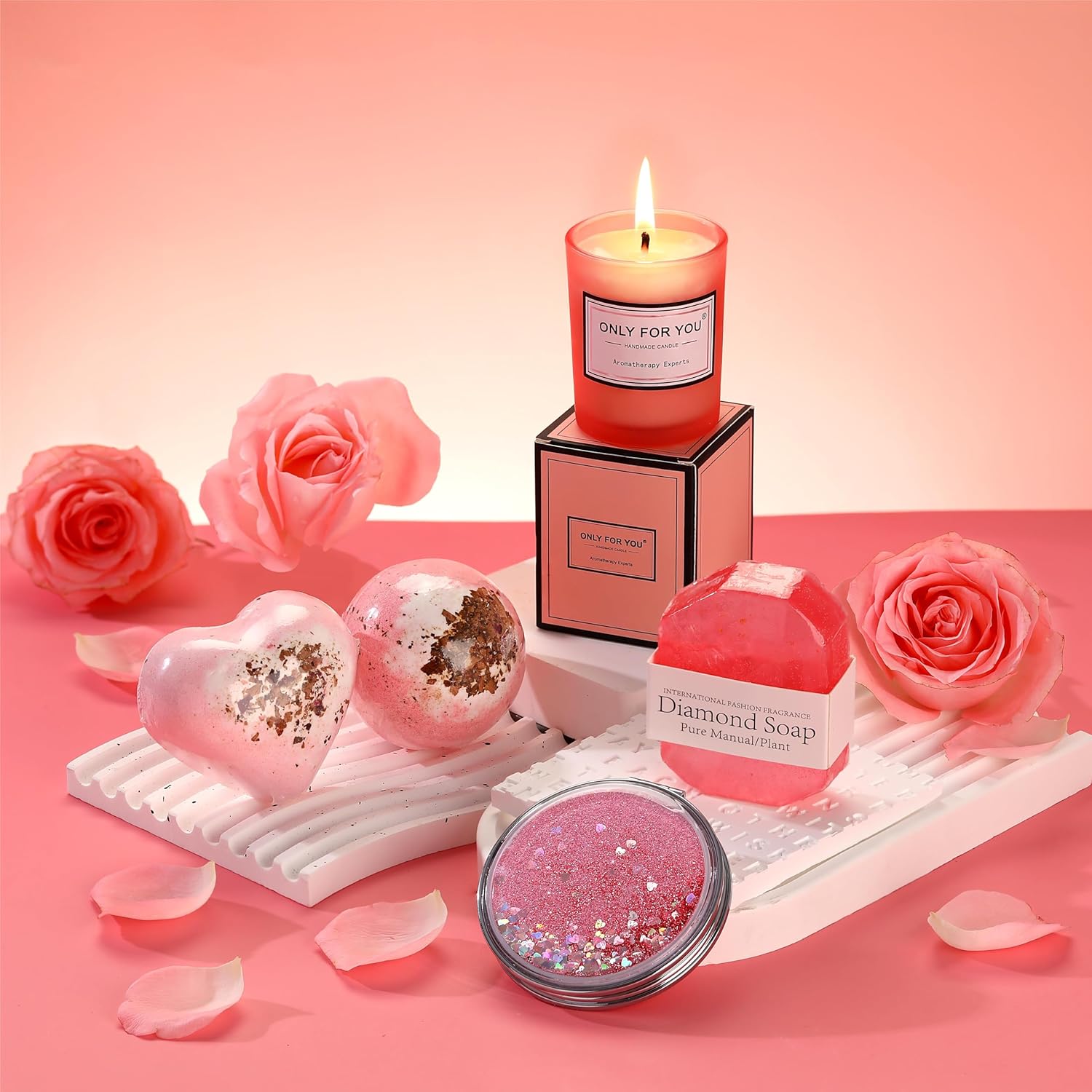 Rose Bath Relaxing Gift Set J832