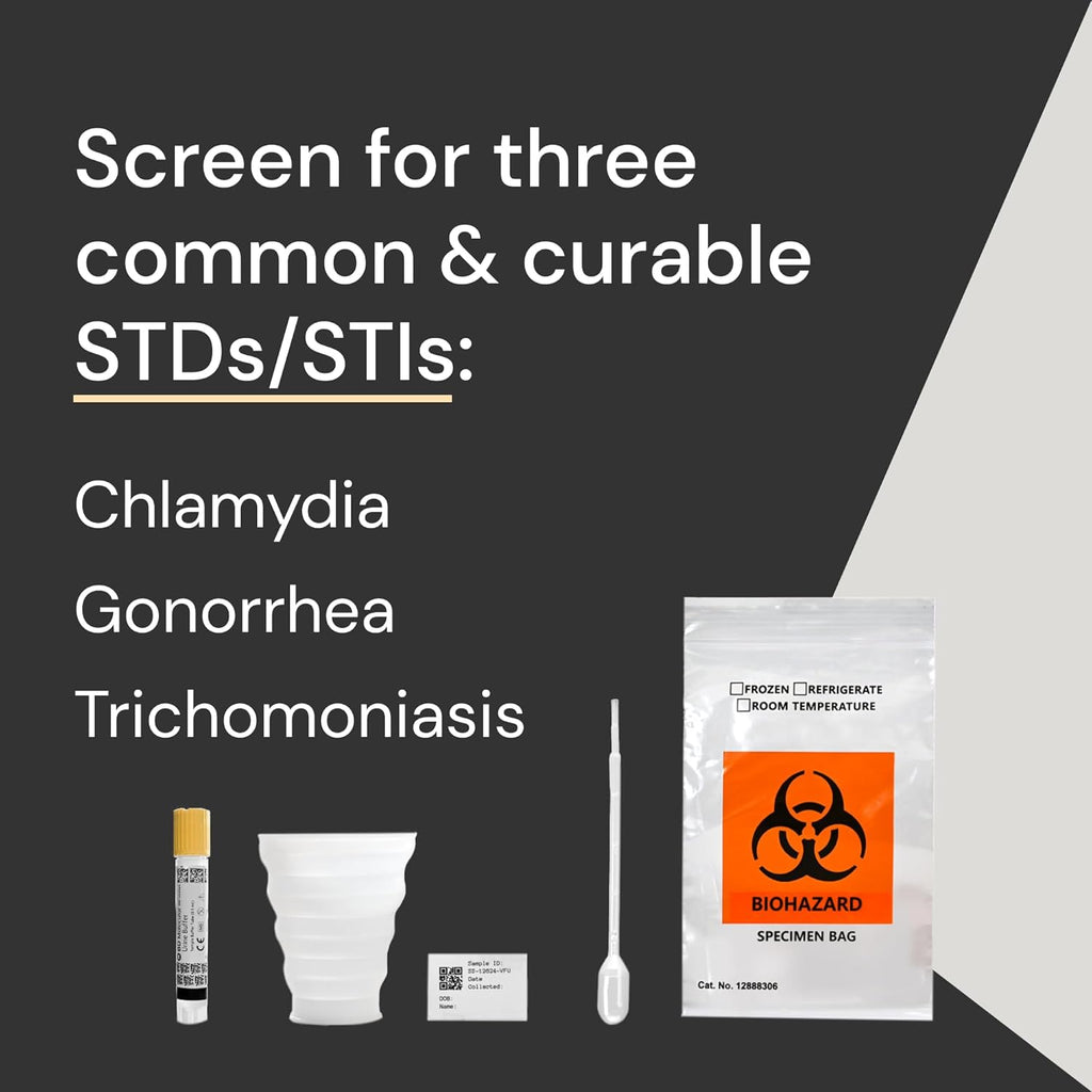 STD Test Kit for Chlamydia, Gonorrhea, and Trichomoniasis V894000