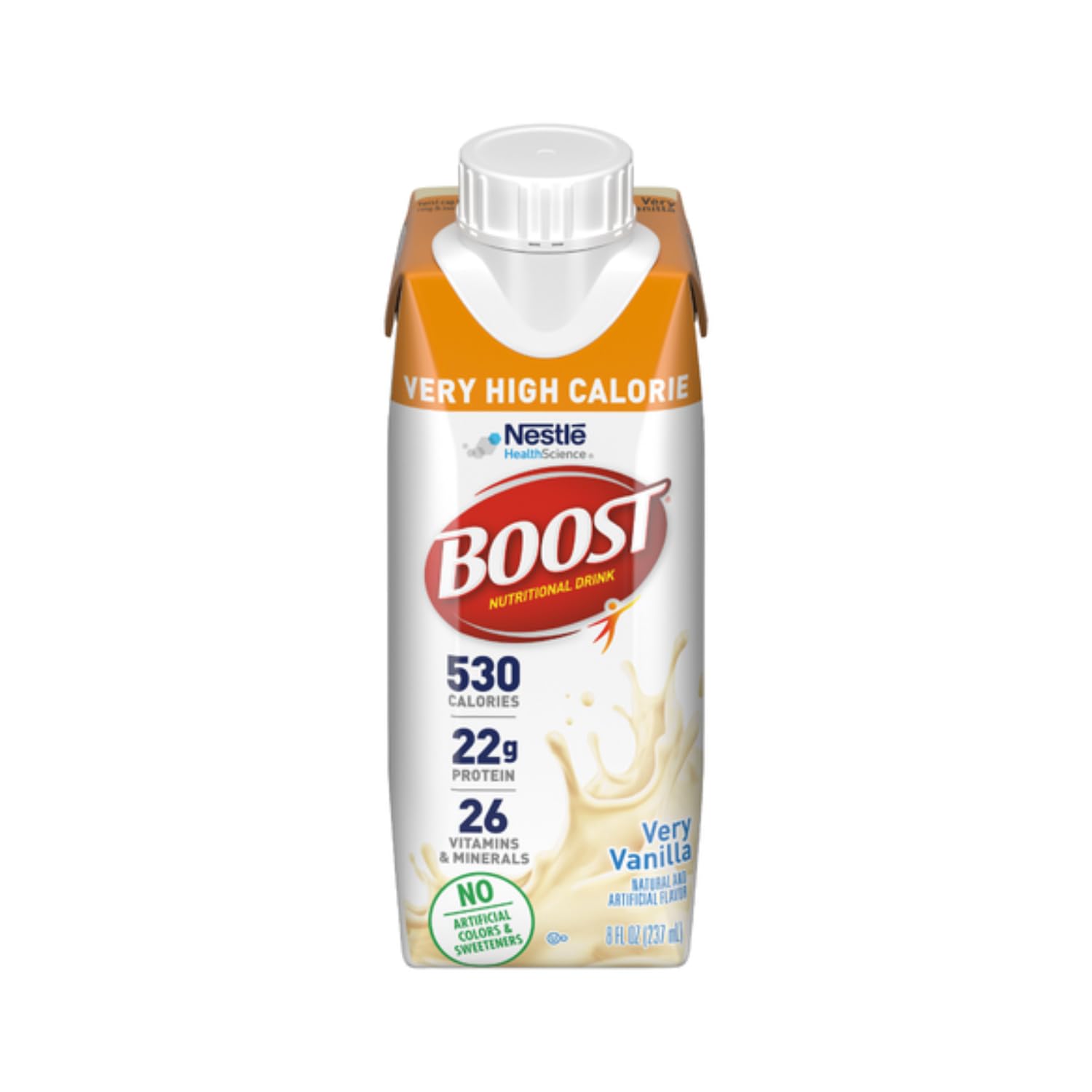 Very Vanilla 8 FL OZ Nutritional Drink (Pack of 27) U684175