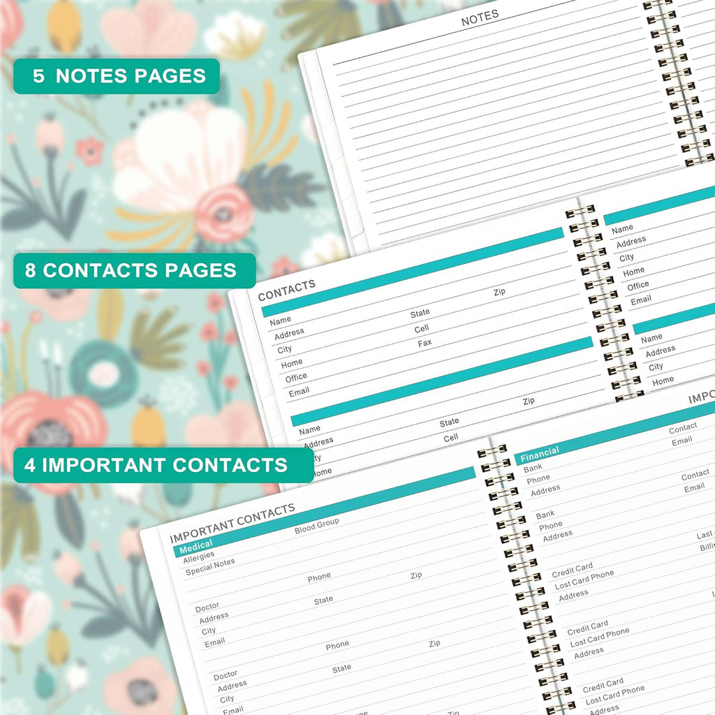2025 Monthly Planner 8.5" x 11" with Tabs Q685