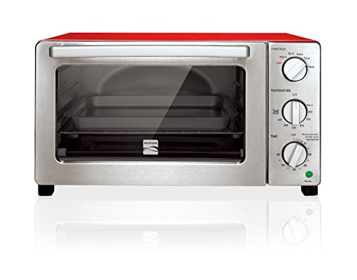 6 Slice Convection Toaster Oven Black B280