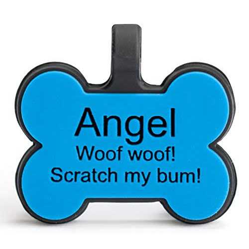 Personalized Silicone Pet ID Tag R929