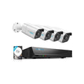 4K Ultra HD 8-Channel 2TB PoE Security System with 4 Cameras D953