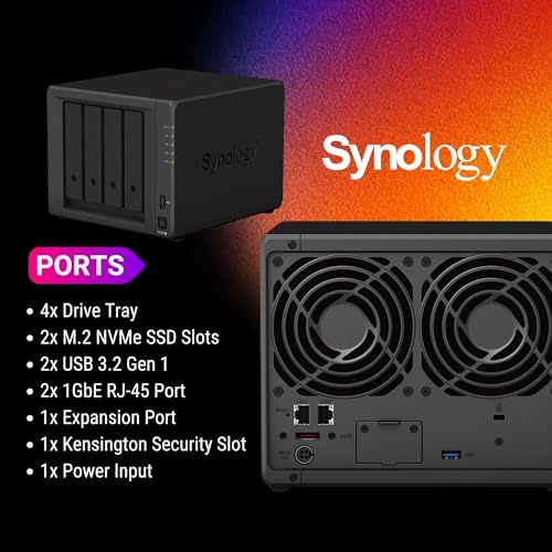 4-Bay NAS Enclosure Server, AMD Ryzen R1600 Dual-Core 3.1 GHz, 16GB DDR4 RAM Z4926
