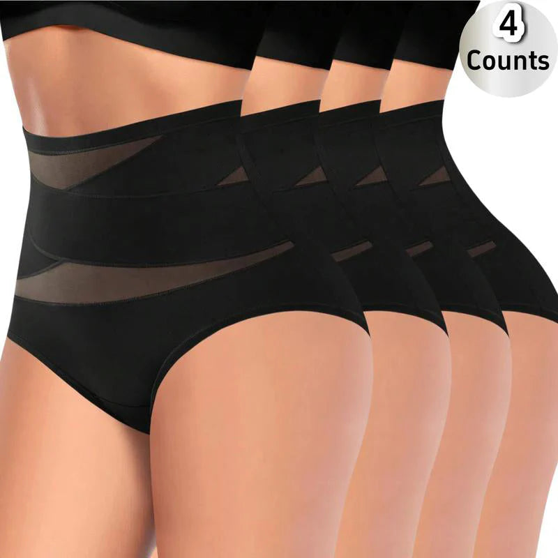 4-Pack High-Waist Shaping Panties O797