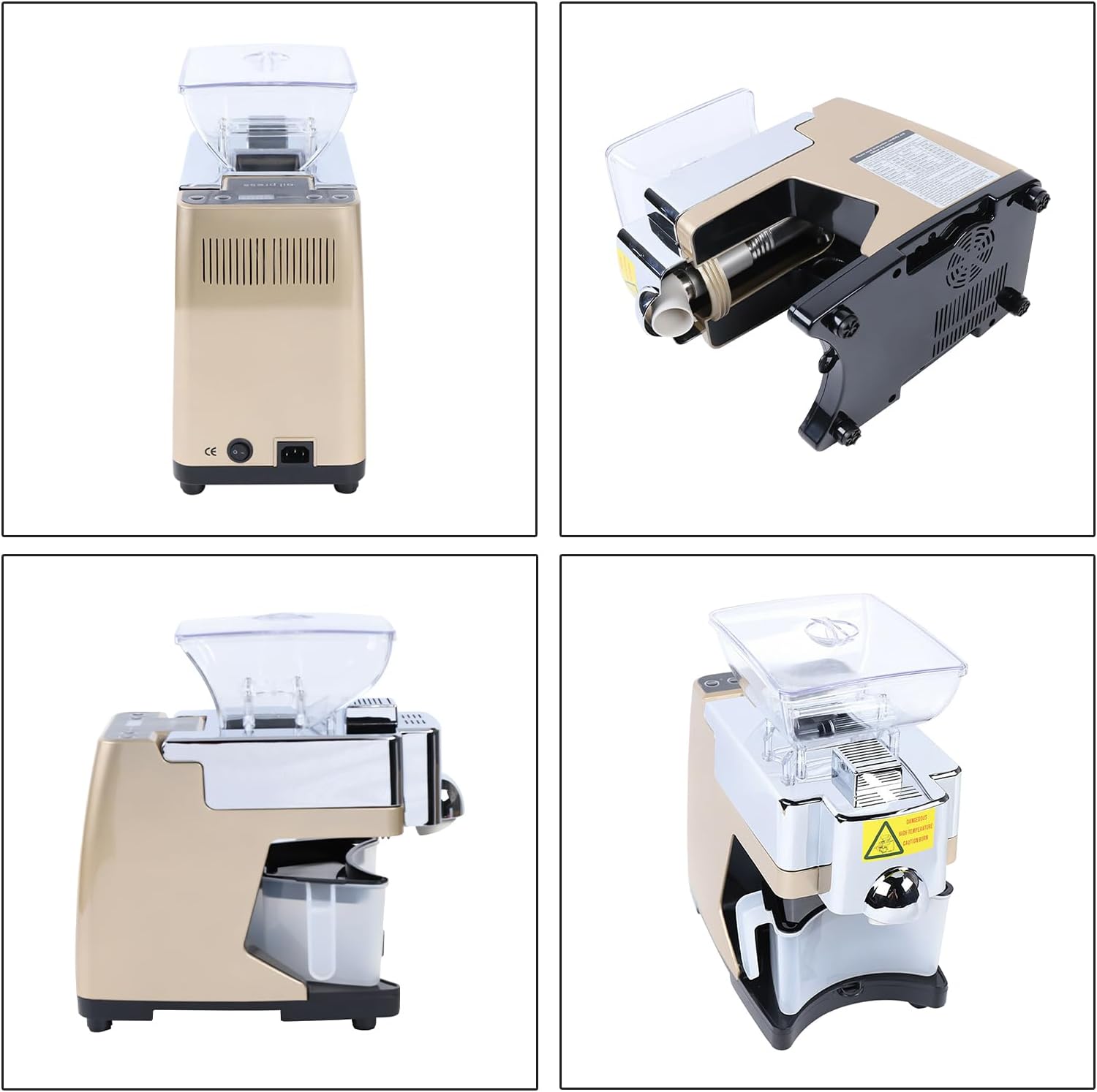 530W Stainless Steel Oil Press Machine S732484