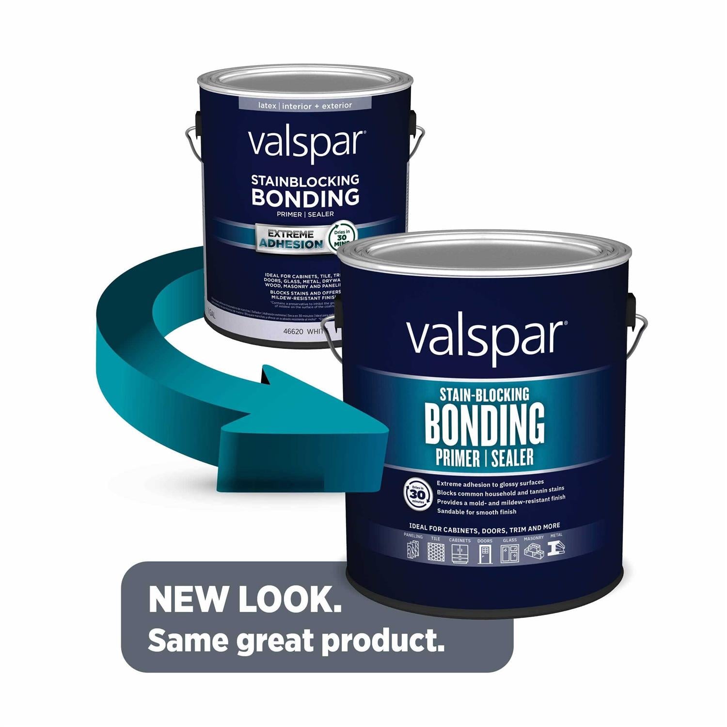 Interior or Exterior Bonding Water-Based Wall & Ceiling Primer L712569