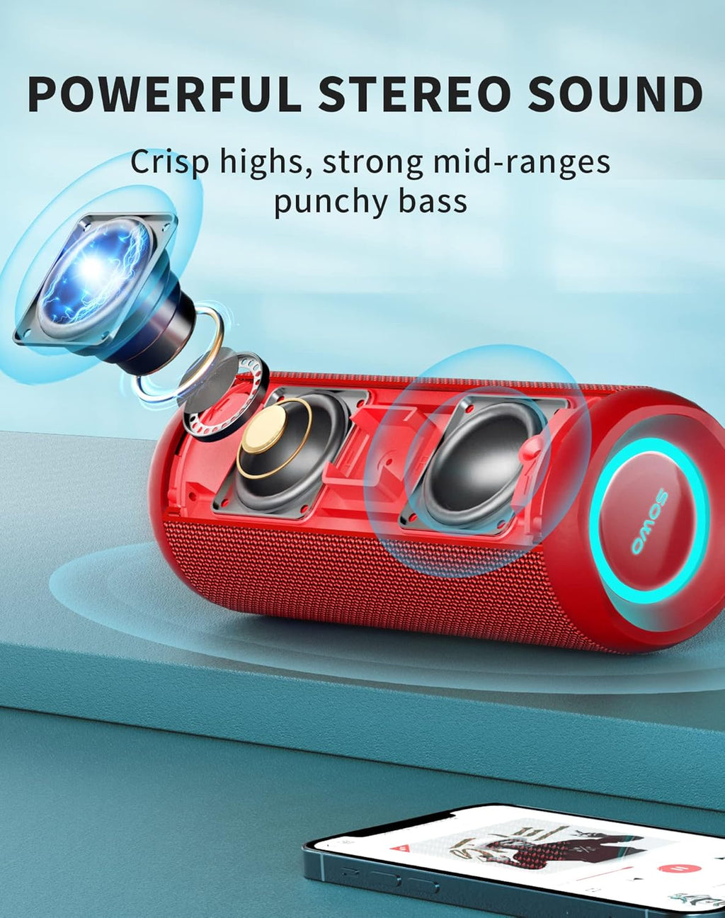 Portable Bluetooth Speaker IPX7 25W C204