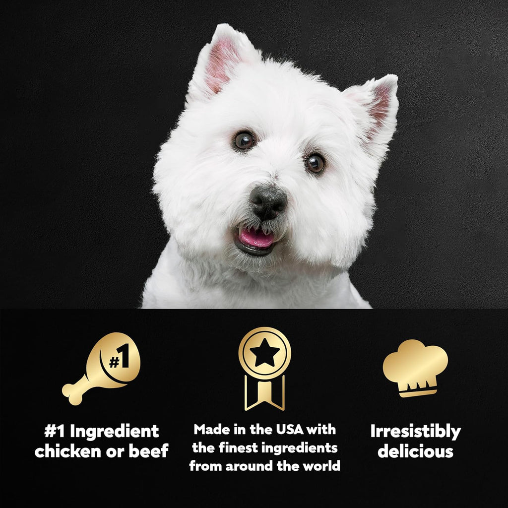 Soft Wet Dog Food Loaf in Sauce Variety Pack, 24 Trays, 3.5 oz K6264