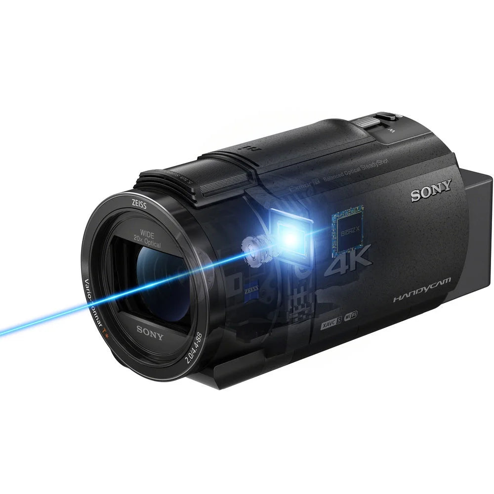 UHD 4K Handycam Camcorder Bundle with 128GB Memory Card P39377