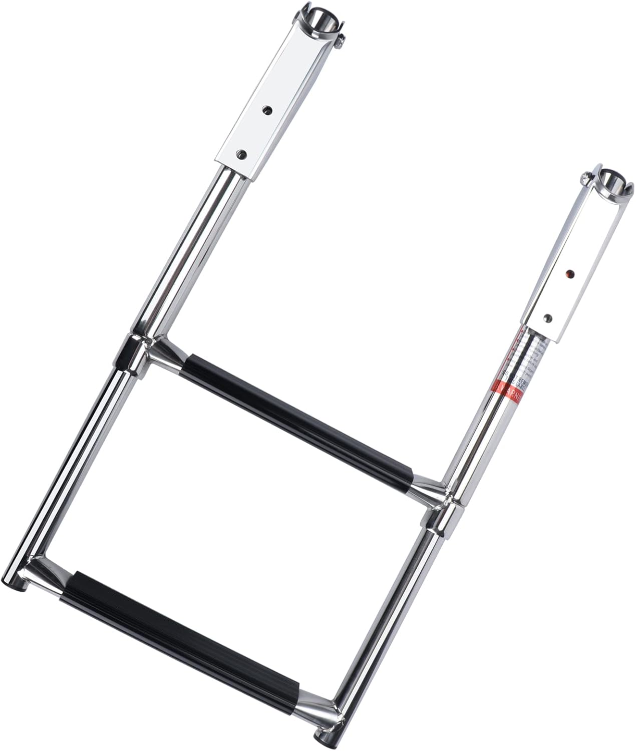 Telescoping 2 Step Stainless Steel Boat Drop Ladder Pack of 2 V1354
