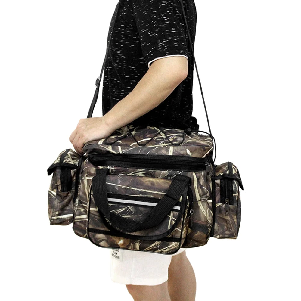 Large Capacity Waterproof Fishing Tackle Bag Y618