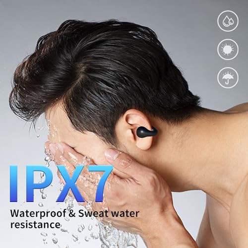 Open Ear Bone Conduction Wireless Earbuds with Ear Hooks K957379