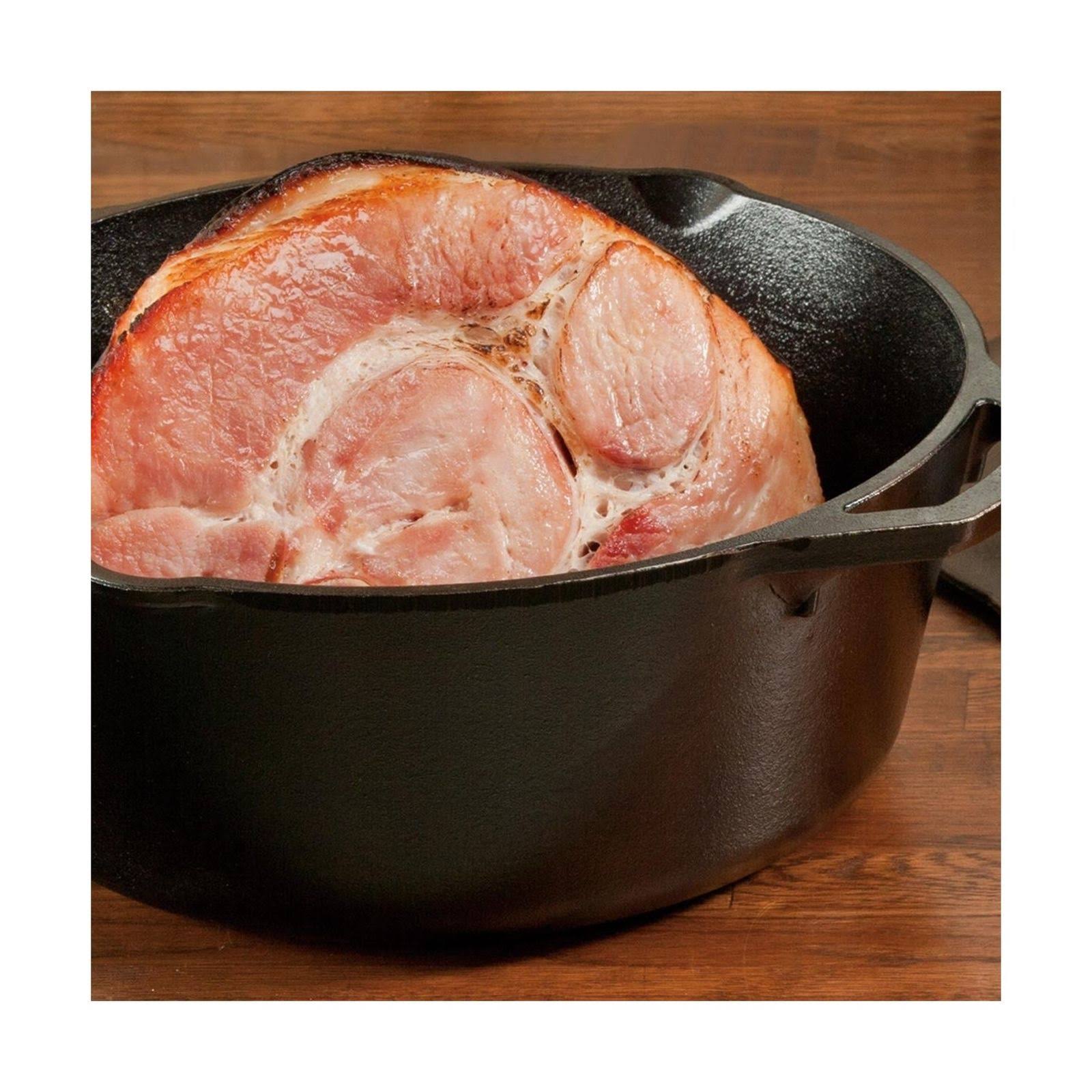 Pre-Seasoned Cast Iron Dutch Oven 5-Quart Z447