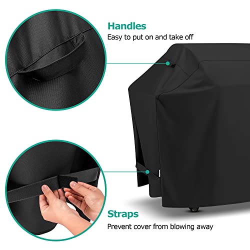 Black Heavy Duty Waterproof Grill Cover Q3367