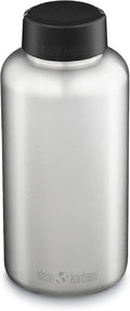 64oz Brushed Stainless Steel Water Bottle W498959