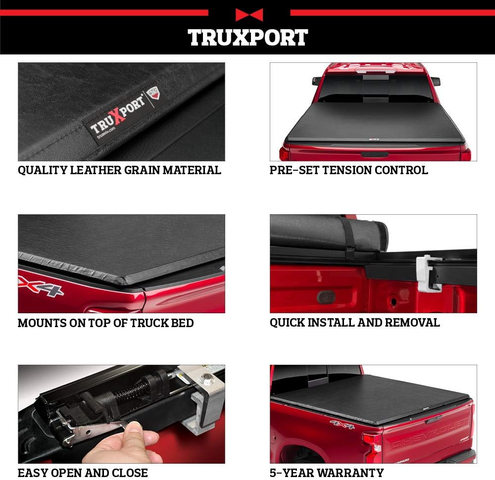 Soft Roll Up Truck Bed Tonneau Cover L27950