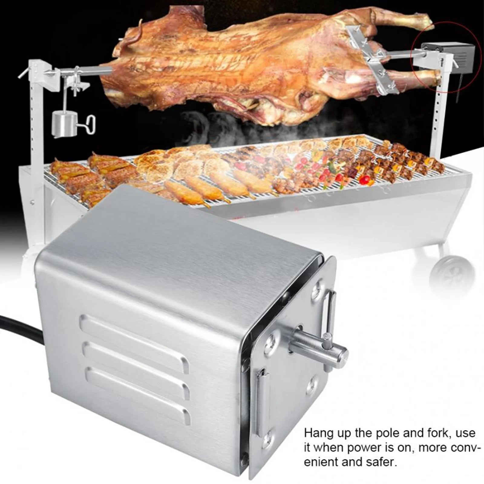 Rotisserie Motor Electric Motor 3-5RPM P613