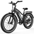 750W 48V 17.5Ah Battery 26"x4" Fat Tire Electric Bike Q52347