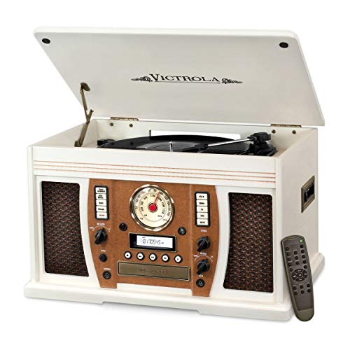 Mahogany 3-Speed Turntable with Bluetooth J52590