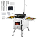 86 in. Stainless Steel Camping Tent Stove D369