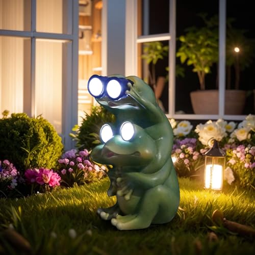 Solar Lighthouse Rotating Beacon Led Light House Outdoor Decoration Lawn Ornaments G7612