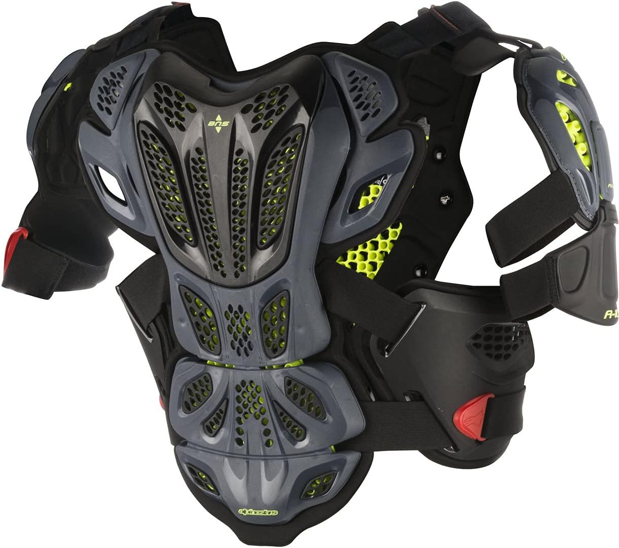 Anthracite Red Full Chest Protector O694825