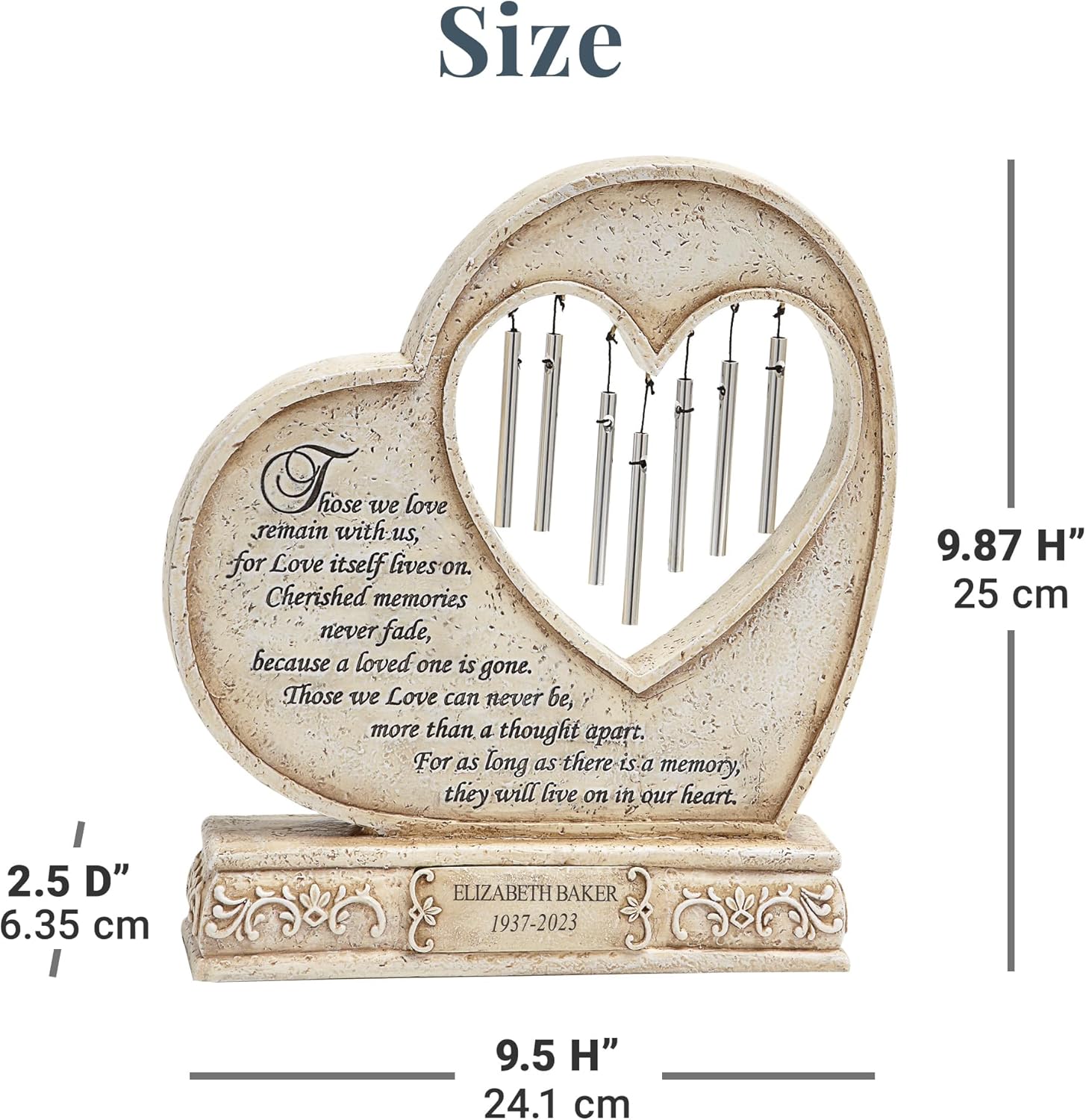 Tabletop Memorial Chime Z434