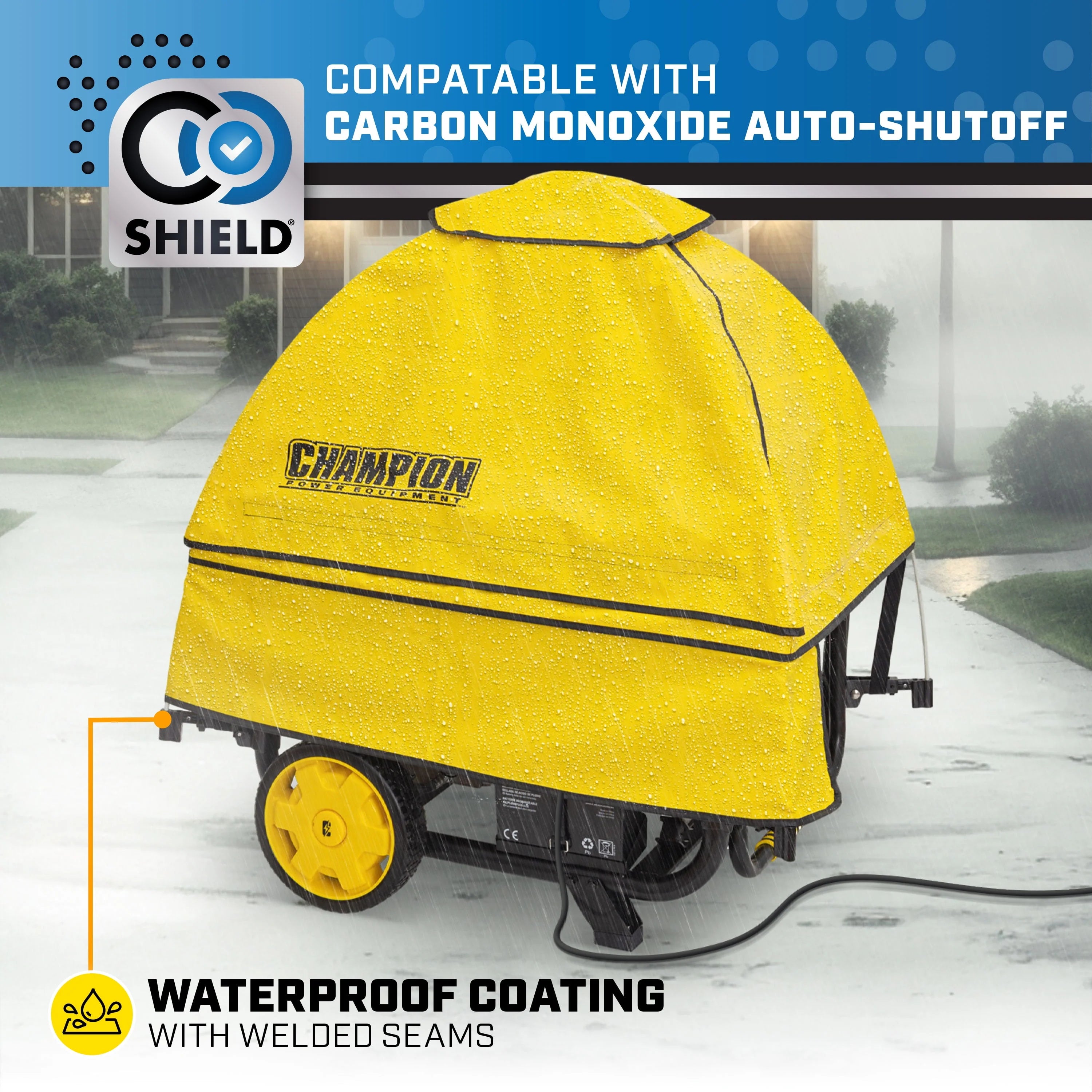 Storm Shield Severe Weather Generator Cover for 4000 to 12,500 Starting Watt Generators Z9686