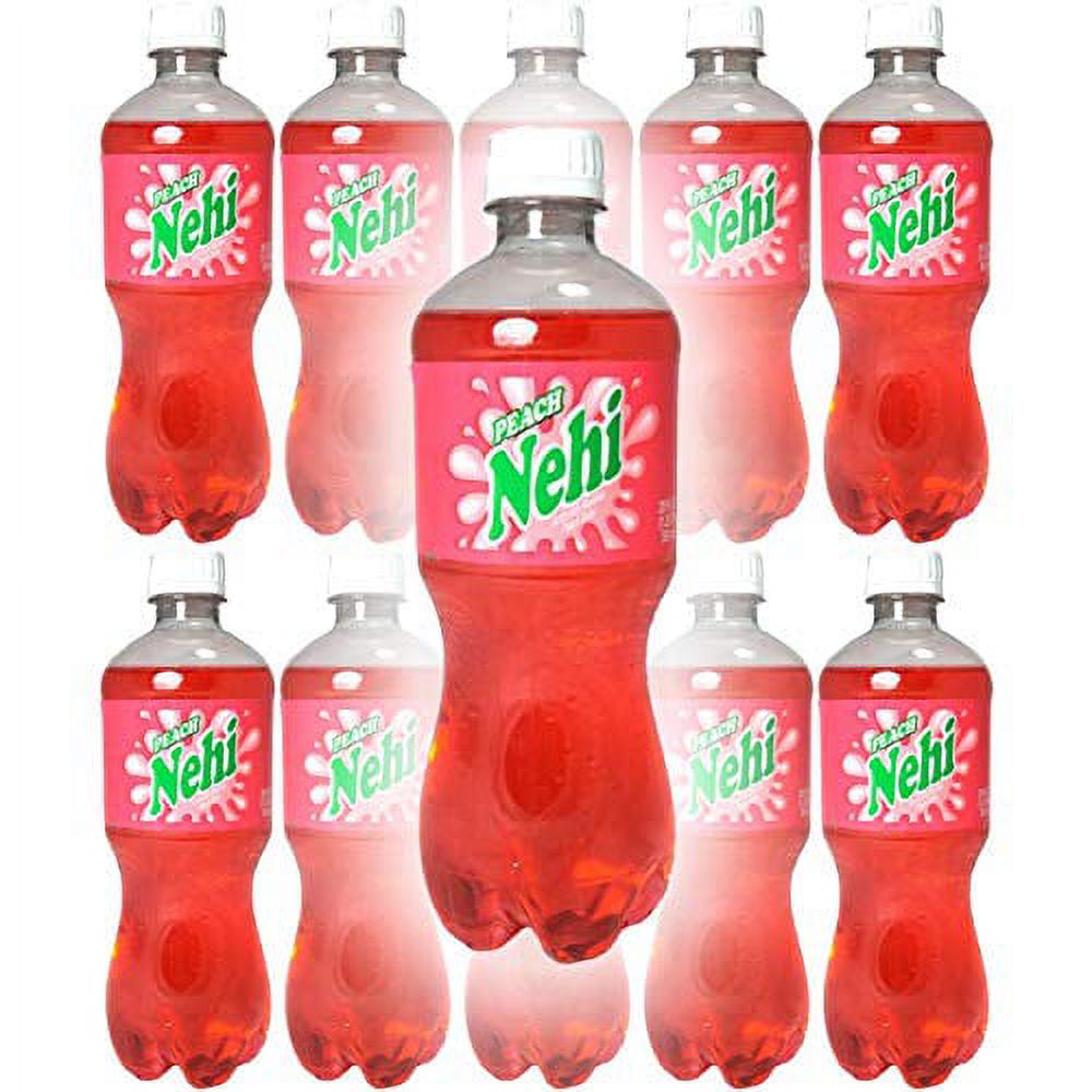 20Oz Bottle Pack Of 10 Peach Soda T210796