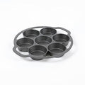7-Mold Cast Iron Cake Pan I89368