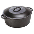 Pre-Seasoned Cast Iron Dutch Oven 5-Quart Z447