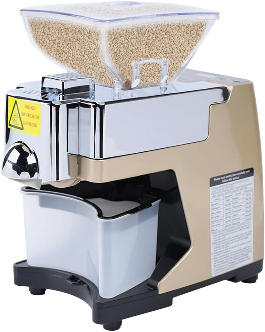 530W Stainless Steel Oil Press Machine S732484