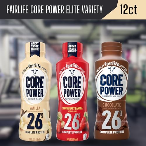 Chocolate Protein Milk Shakes, 14 Fl Oz (Pack of 12) and Key Chain B1668