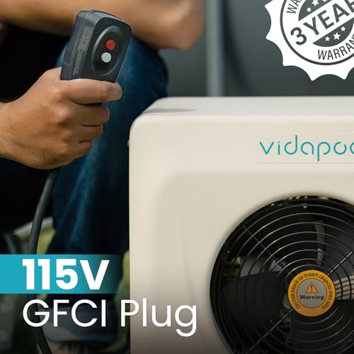 16,000 BTU Electric Swimming Pool Heat Pump 120V N26446