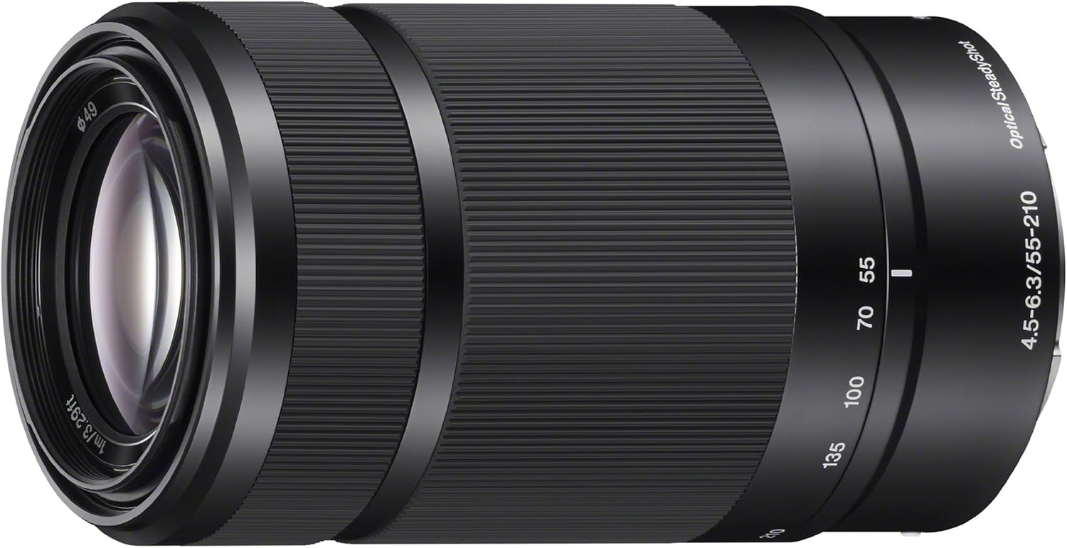 E 55-210mm F4.5-6.3 Lens Black Z1743