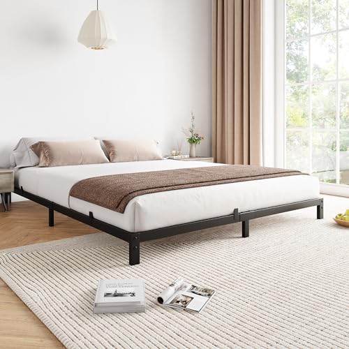 Black Full Metal Platform Bed Frame A416787