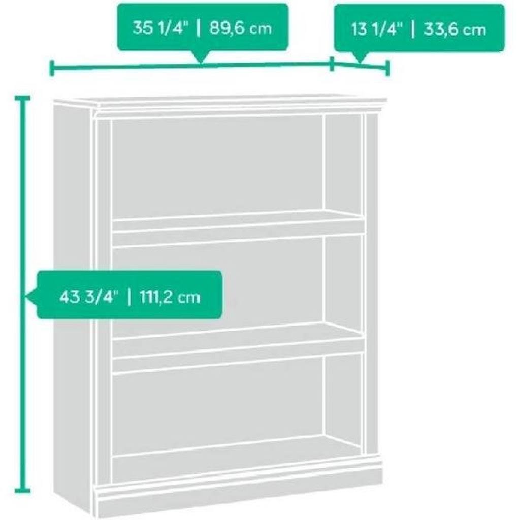 Select Cherry 3-Shelf Bookcase A77445
