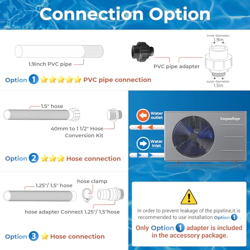 16000 BTU Electric Pool Heater V2271