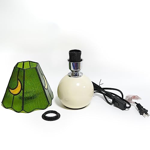 Mushroom Stained Glass Table Lamp X17413