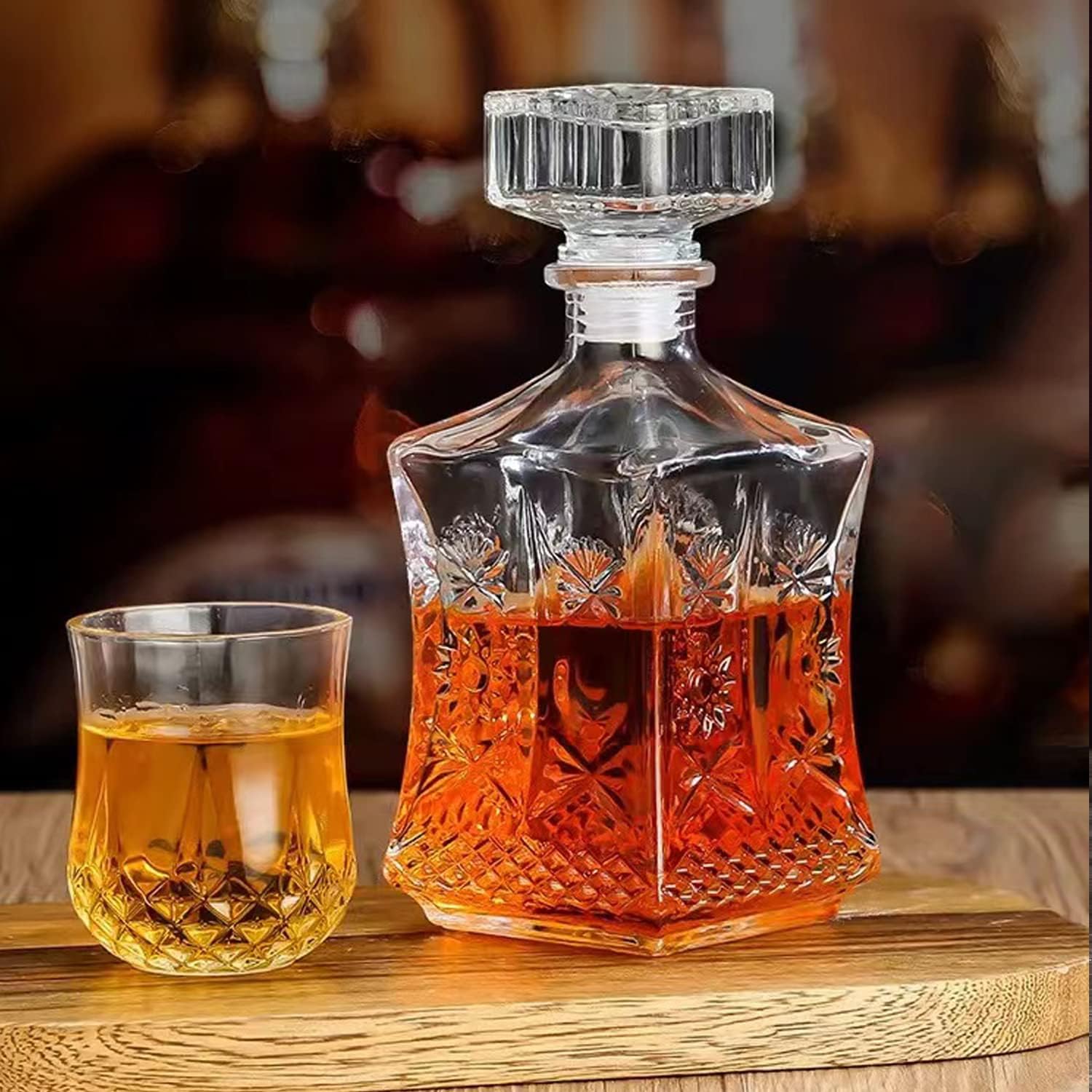 25 Oz Glass Decanter Set T969