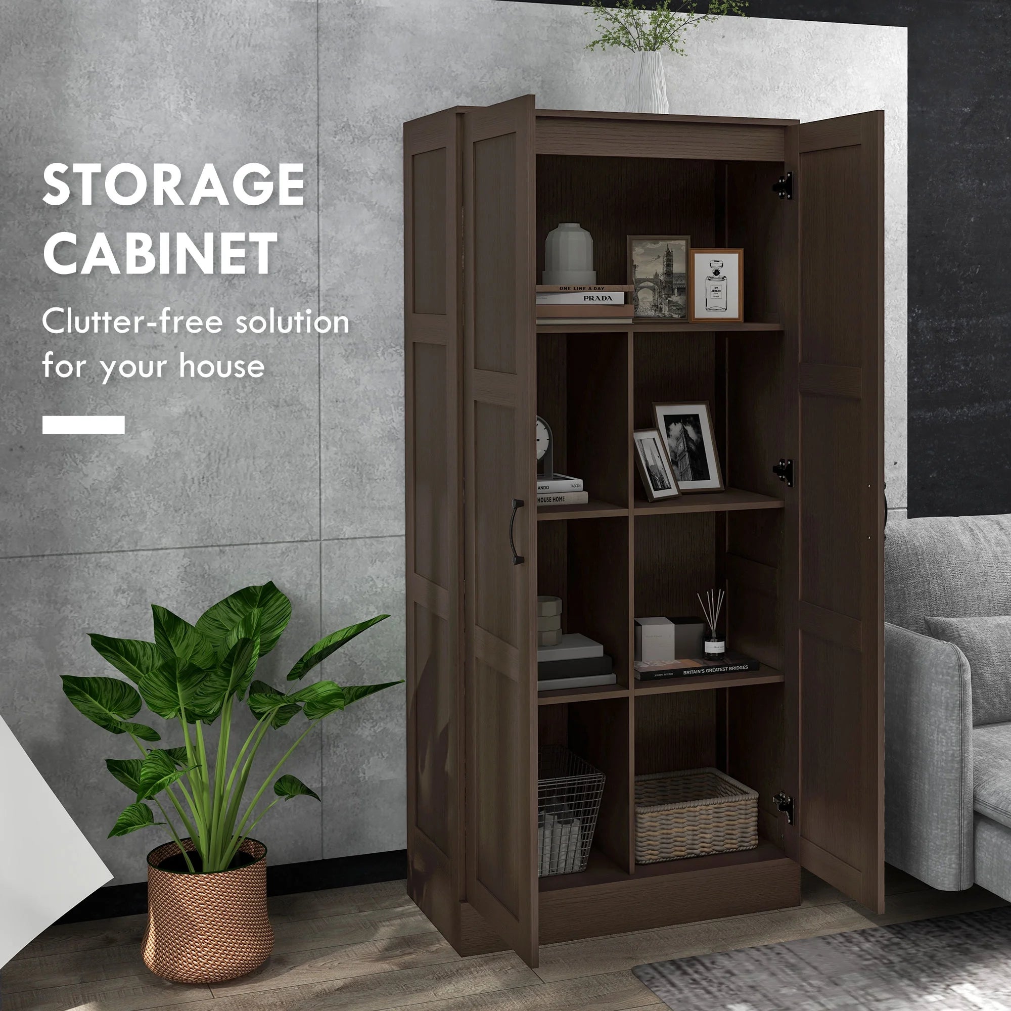 Storage Cabinet with Storage Shelves K680