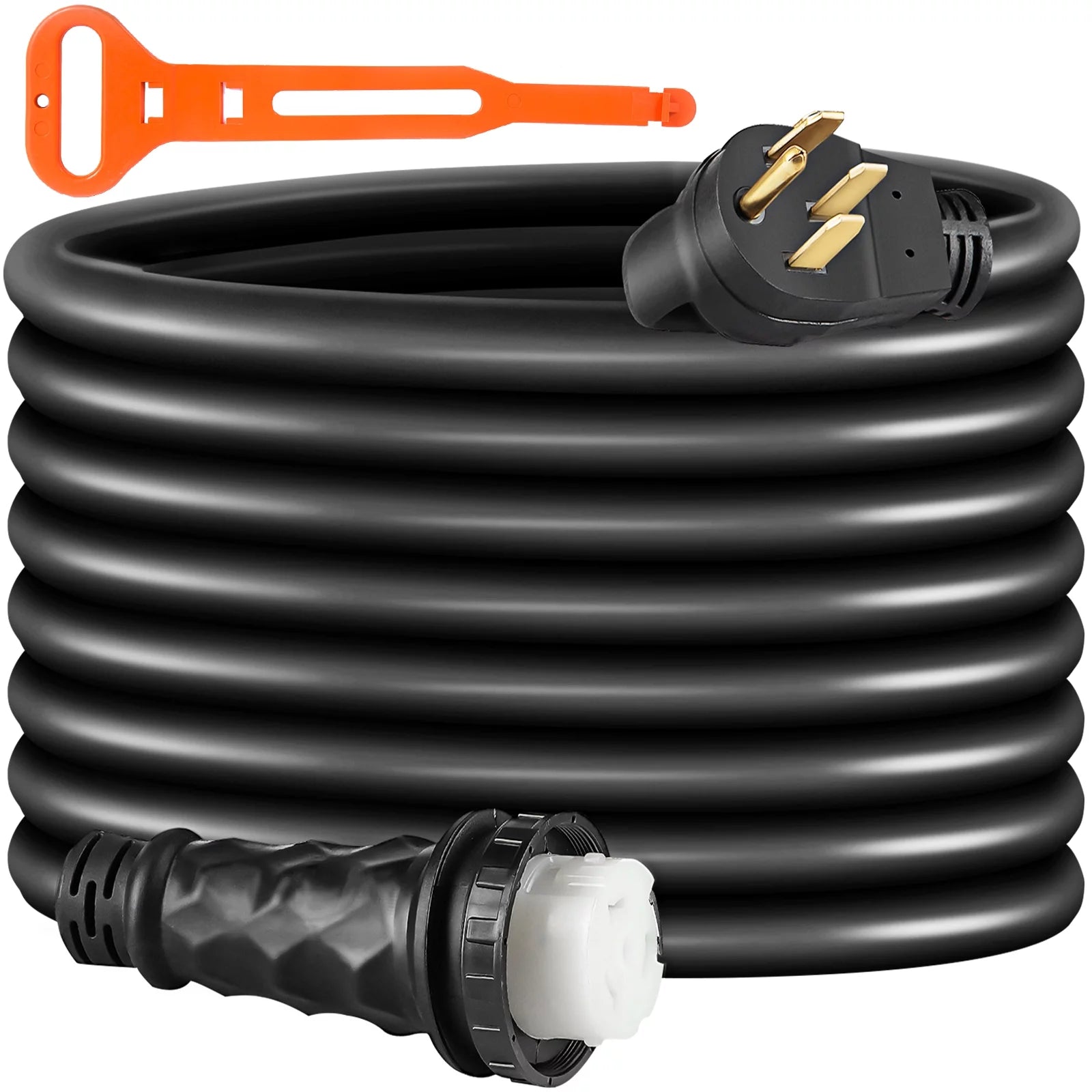 50 Ft 50 AMP 6AWG/3C+8AWG/1C Twist Lock Cord U27851