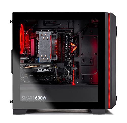 White Gaming Computer PC Desktop M221