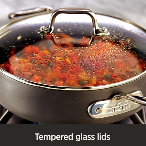 12 Inch Hard Anodized Nonstick Fry Pan Black I38740
