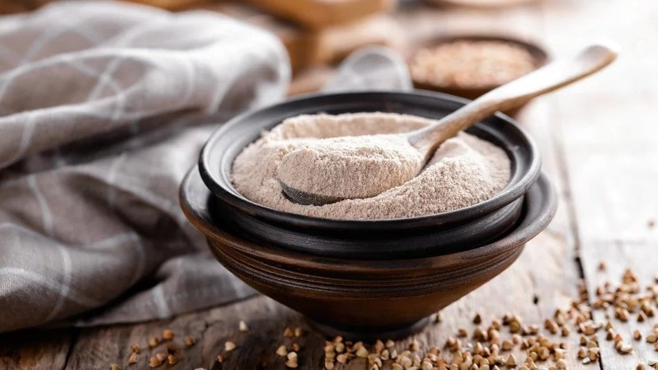 25 Pounds Organic Whole Grain Buckwheat Flour C810