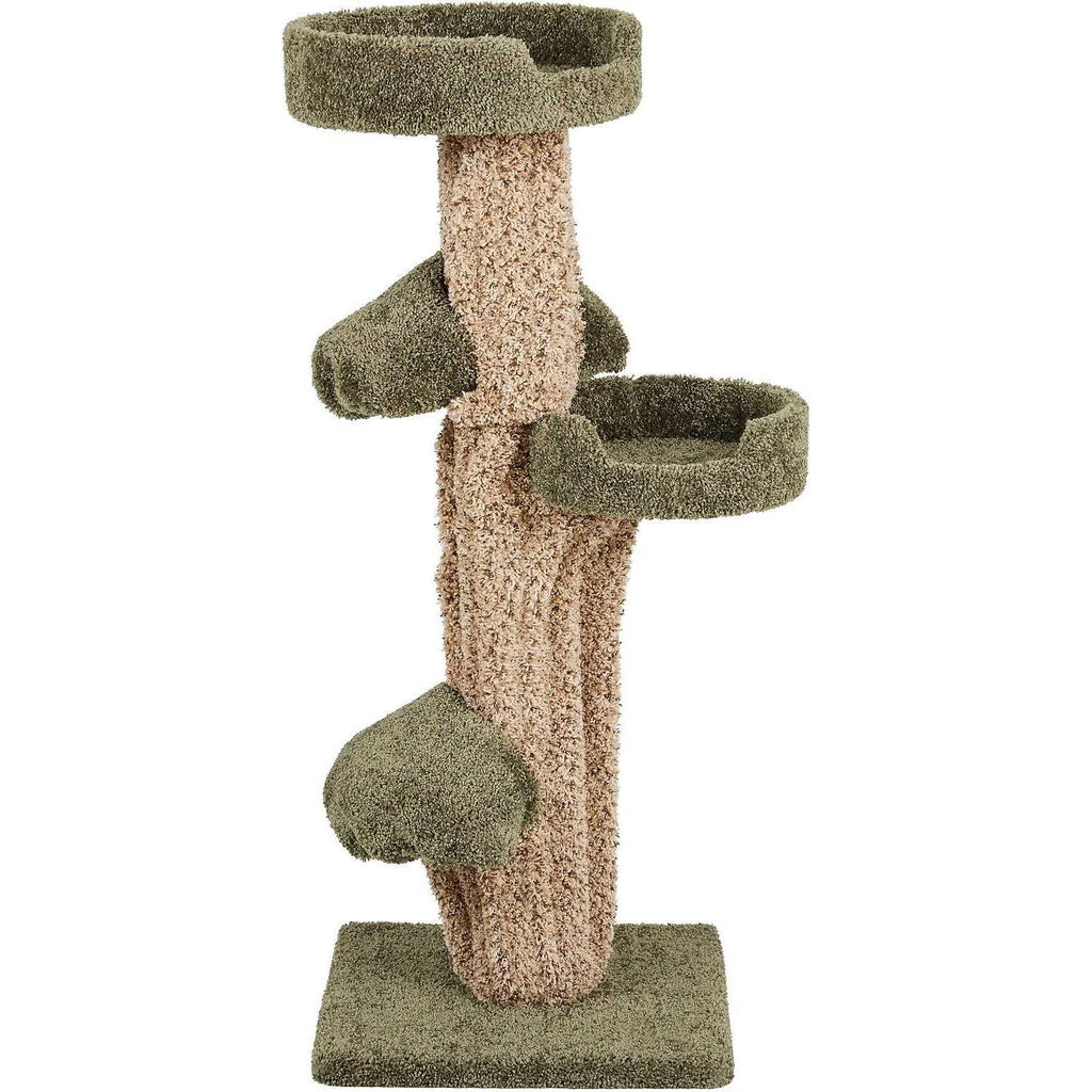 49-in Wooden Cat Tree F892352