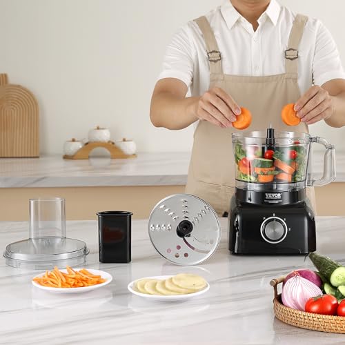 7 Cup Electric Food Processor with Reversible SUS Disc P97269
