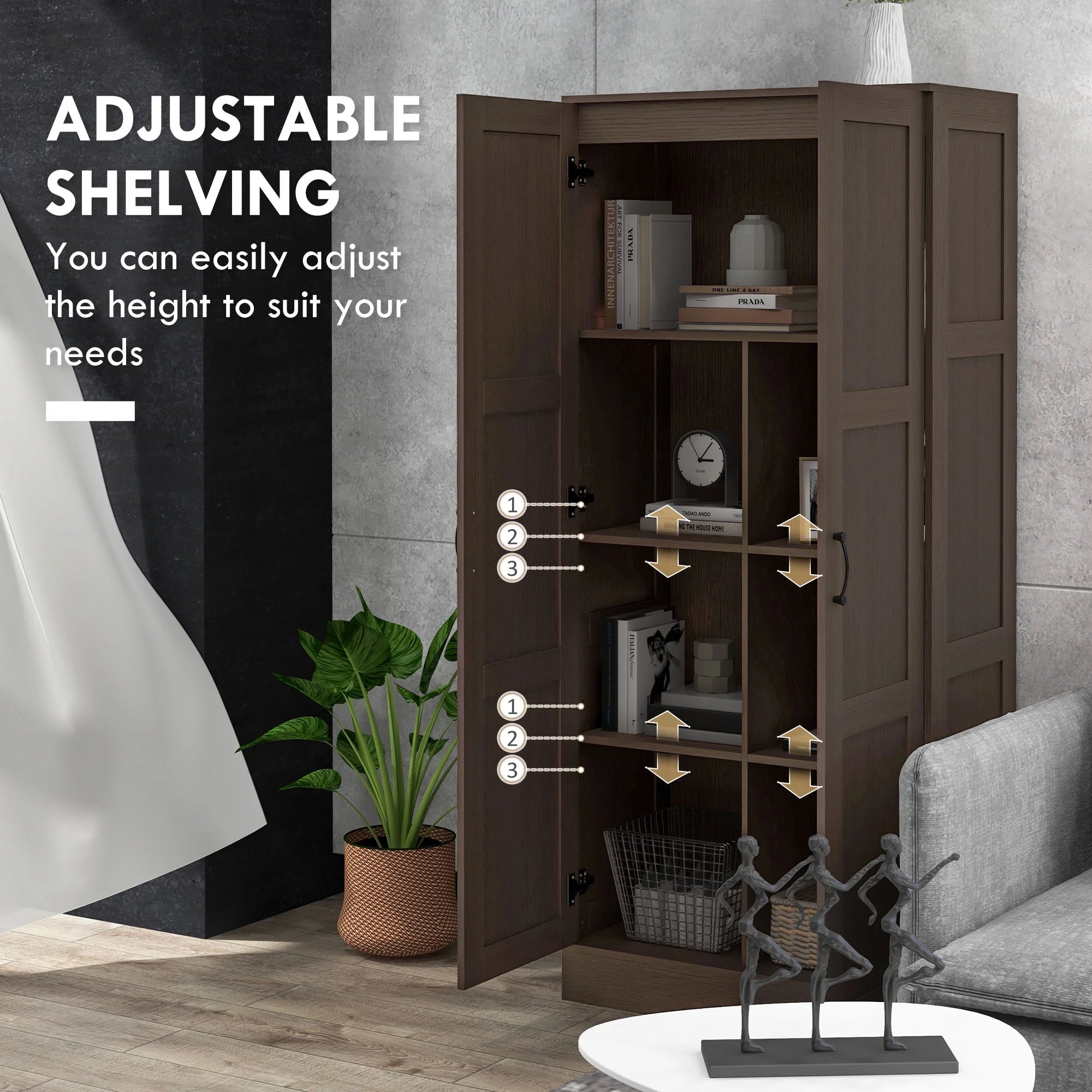 Storage Cabinet with Storage Shelves K680