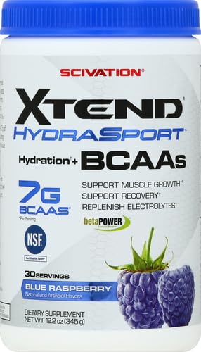 Blue Raspberry Ice BCAA Powder with Electrolytes - 30 Servings L2484